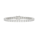 LADIES BRACELET 11CT ROUND DIAMOND 14K WHITE GOLD
