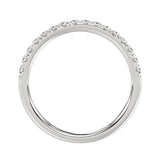 14K WHITE GOLD 1/4CT ROUND DIAMOND LADIES BAND
