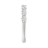 14K WHITE GOLD 1CT OVAL DIAMOND LADIES RING