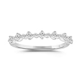LADIES BRIDAL SET 1 1/2CT ROUND DIAMOND 18K WHITE GOLD (CENTER STONE PRINCESS DIAMOND 1.00CT)