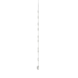 14K WHITE GOLD 2 1/4CT ROUND/OVAL DIAMOND LADIES NECKLACE