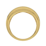 14K YELLOW GOLD 2.00CT ROUND DIAMOND MEN'S BAND