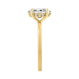 14K YELLOW GOLD 2.00CT OVAL/ROUND DIAMOND LADIES RING (CENTER STONE OVAL DIAMOND 2CT)