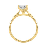 14K YELLOW GOLD 2.00CT RADIANT DIAMOND LADIES SOLITAIRE RING