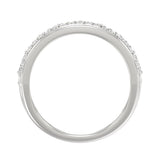 14K White Gold Ladies Fashion Ring with 1.00 CT Round & Marquise Diamonds