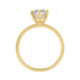 14K YELLOW GOLD 3 1/6CT MARQUISE DIAMOND LADIES RING (CENTER STONE MARQUISE DIAMOND 3.00CT)