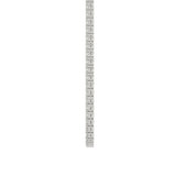 14K WHITE GOLD 11 1/2CT 20" ROUND DIAMOND LADIES TENNIS NECKLACE