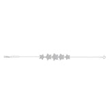 LADIES BRACELET 2 3/4CT ROUND DIAMOND 14K WHITE GOLD