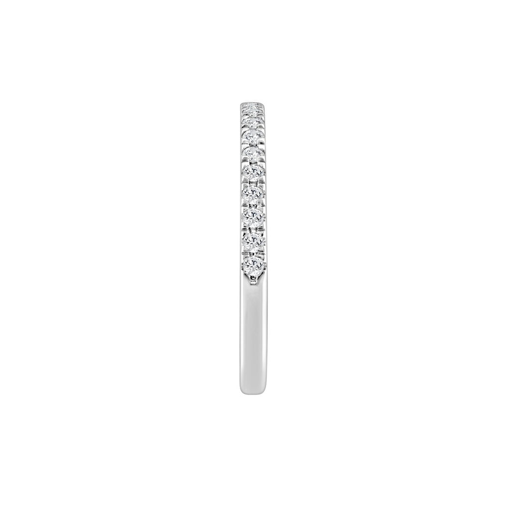 LADIES BRIDAL SET 1 1/2CT ROUND DIAMOND 14K WHITE GOLD (CENTER STONE ROUND DIAMOND 1CT)