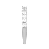 LADIES BAND 1CT PRINCESS DIAMOND 14K WHITE GOLD