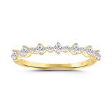 LADIES BRIDAL SET 2 1/2CT ROUND DIAMOND 14K YELLOW GOLD (CENTER STONE PRINCESS DIAMOND 2CT )