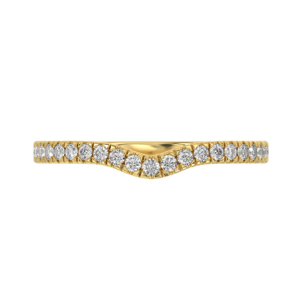 14K YELLOW GOLD 1/4CT ROUND DIAMOND LADIES RING