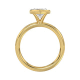 LADIES SOLITAIRE RING 3CT MARQUISE DIAMOND 14K YELLOW GOLD (CENTER STONE MARQUISE DIAMOND 3CT )