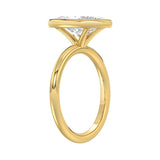 LADIES SOLITAIRE RING 3CT MARQUISE DIAMOND 14K YELLOW GOLD (CENTER STONE MARQUISE DIAMOND 3CT )