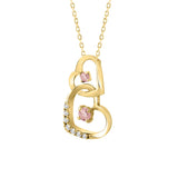 LADIES PENDANT 1/4CT ROUND DIAMOND 14K YELLOW GOLD WITH CHAIN (CENTER STONE ROUND DIAMOND 1/5CT )