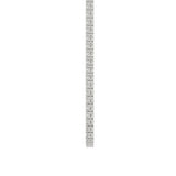 14K WHITE GOLD 9 1/2CT 16" ROUND DIAMOND LADIES TENNIS NECKLACE