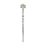 1K WHITE GOLD 2 1/2CT ROUND/PEAR/MARQUISE DIAMOND LADIES BANGLE
