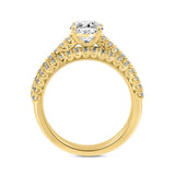 14K YELLOW GOLD 1 3/4CT ROUND DIAMOND BRIDAL SET (CENTER STONE ROUND DIAMOND 1CT)