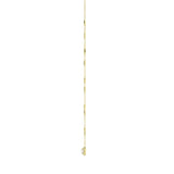 14K YELLOW GOLD 2 1/4CT ROUND/EMERALD DIAMOND LADIES NECKLACE