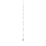 14K WHITE GOLD 2 1/4CT ROUND DIAMOND LADIES NECKLACE