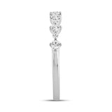14K WHITE GOLD 1 1/2CT ROUND DIAMOND BRIDAL SET (CENTER STONE PRINCESS DIAMOND 1CT)