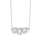 14K WHITE GOLD 3/4CT ROUND DIAMOND LADIES PENDANT WITH CHAIN