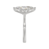 14K WHITE GOLD 1 1/2CT MARQUISE DIAMOND SOLITAIRE RING 