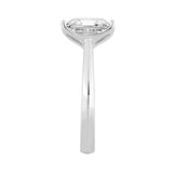 14K WHITE GOLD 3.00CT RADIANT DIAMOND LADIES SOLITAIRE RING (CENTER STONE RADIANT DIAMOND 3CT)