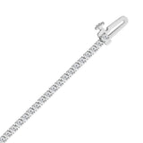 14K WHITE GOLD 2.00CT ROUND DIAMOND LADIES TENNIS BRACELET