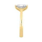 14K YELLOW GOLD 3.00CT RADIANT DIAMOND LADIES SOLITAIRE RING