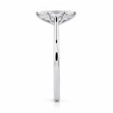 14K WHITE GOLD 1.00CT MARQUISE DIAMOND LADIES SOLITAIRE RING (CENTER STONE MARQUISE DIAMOND 1CT