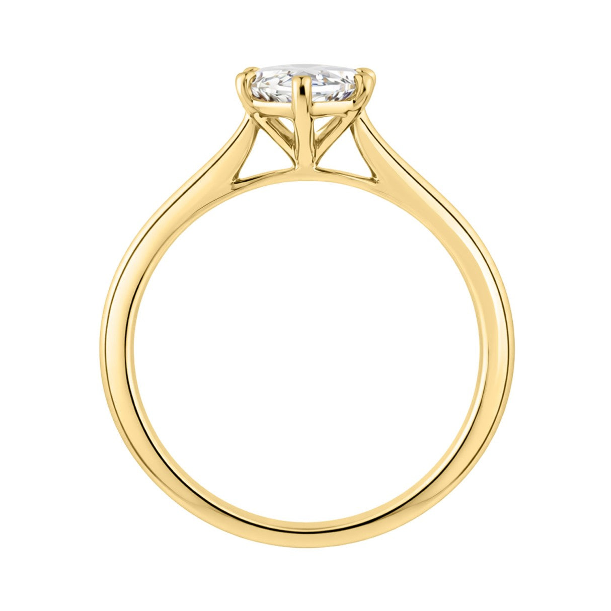 14K YELLOW GOLD 2.00CT MARQUISE DIAMOND LADIES SOLITAIRE RING (CENTER STONE MARQUISE DIAMOND 2.00CT)