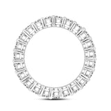 LADIES ETERNITY BAND 2CT ROUND DIAMOND 14K WHITE GOLD